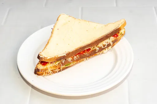 Chicken Schezwan Cheese Grilled Sandwich