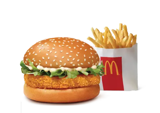 McVeggie Burger + Fries (R)