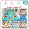 Bộ Ga Gối Thun Lạnh Hàn Quốc { 4 Món : 1 Ga Bọc + 2 Vỏ Gối Nằm + 1 Vỏ Gối Ôm }