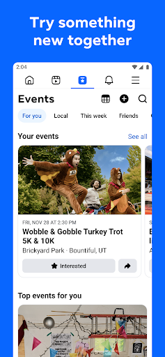 Facebook screenshot #1