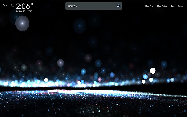 Glitter Wallpapers NewTab Theme