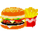 Herunterladen Food Color by Number - Pixel Number Draw  Installieren Sie Neueste APK Downloader