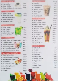 Singhal's Sips N Bites menu 2