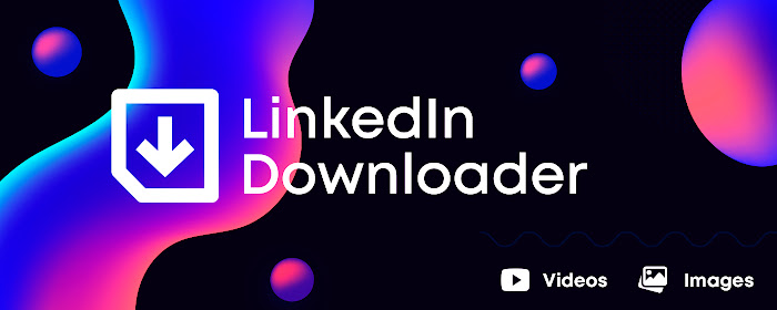 LinkedIn downloader marquee promo image