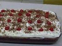 Black Forest Cream Pie Cake