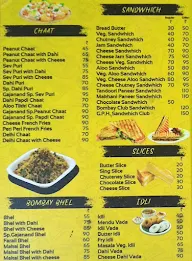Gajanand Pauva House menu 1