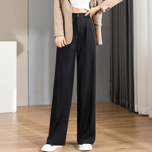 Title 2, Womens Fashionable Straight Leg Pants