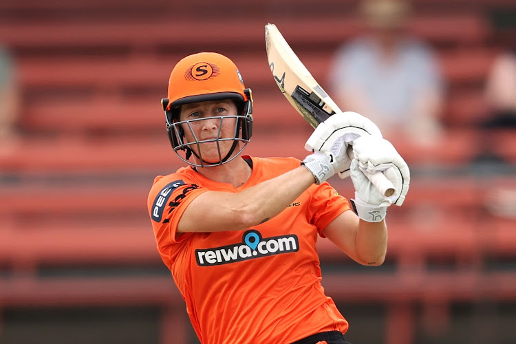 Sophie Devine hit a 36-ball hundred for the Wellington Blaze