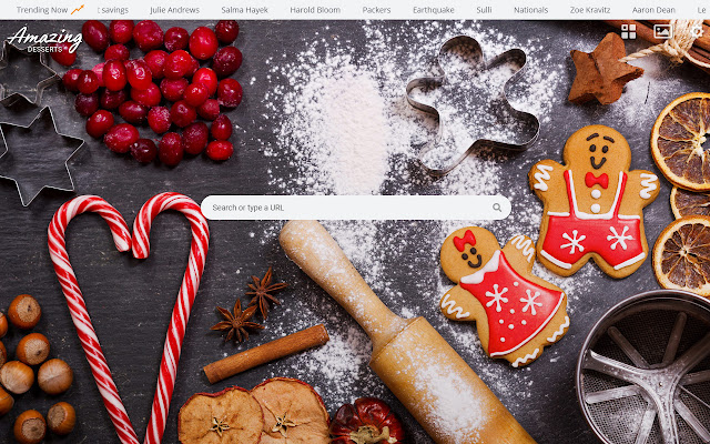 Amazing Desserts New Tab Theme