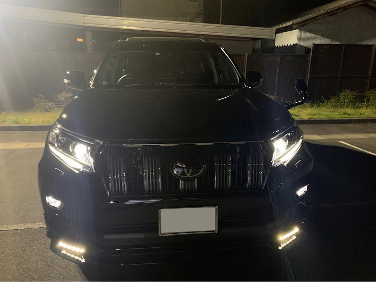 ランドクルーザープラドのプラド150後期・TRDエアロ・アルパインビッグX11・#納車・TX-Lに関するカスタム事例の投稿画像1枚目