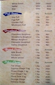 The French Loaf menu 6