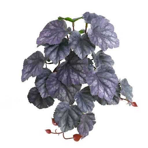 Reptile Plants Fake Leaves Artificial Lifelike Terrarium Plant for Hermit Crabs Lizards Geckos Snakes Habitat Decor