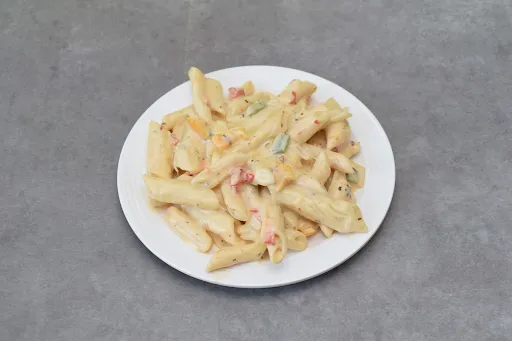 Classic Mushroom, Corn And Cheese Pasta