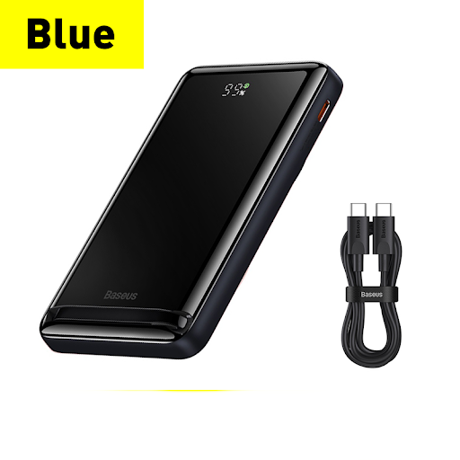 Title 3, 3-in-1 Slim Magnetic Power Bank Wireless Charge...