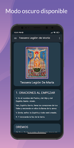 Screenshot Tessera Legion de Maria