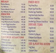 Sri Sai Madhuram Family Restaurant menu 1