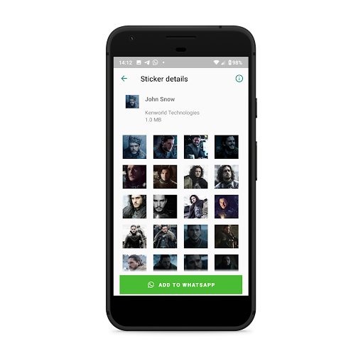 Amazing Stickers For WhatsApp WAStickers