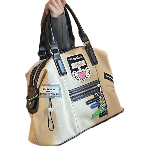 Title 3, Crowd Design Bag New Retro Creative Label Packa...