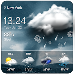 Cover Image of Herunterladen Live-Wetter und lokales Wetter 13.0.2.4021 APK