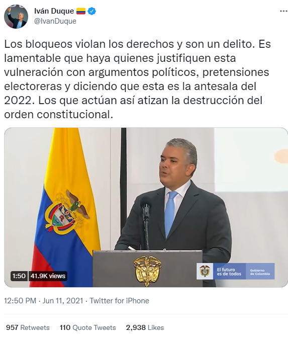 La relevancia de Google NLP para la detección del discurso de odio en los Tweets sobre el Paro nacional colombiano del 2021 por parte del Centro Democrático 108