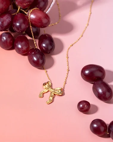 Collier noeud personnalisé pour fem - 2