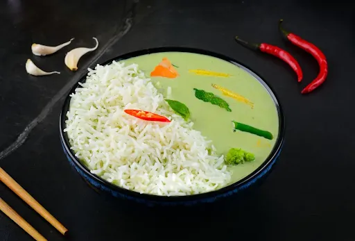 Green Thai Curry Chicken Meal Bowl