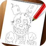 Cover Image of Скачать How to Draw Springtrap 1.0 APK