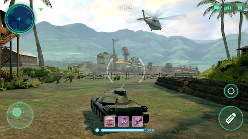 Screenshot War Machines：Tanks Battle Game