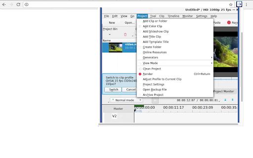 Kdenlive video editor Preview 4