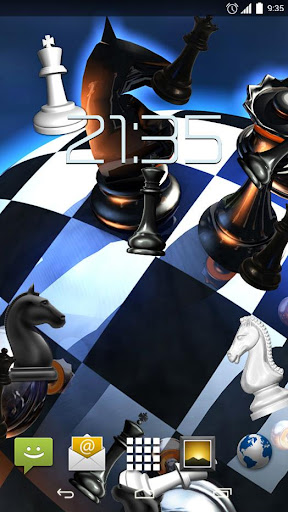 Black and White Chess Pieces