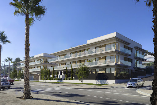 Modern building with glass balconies - Buy this luxury property in Sitges, 3 bedrooms