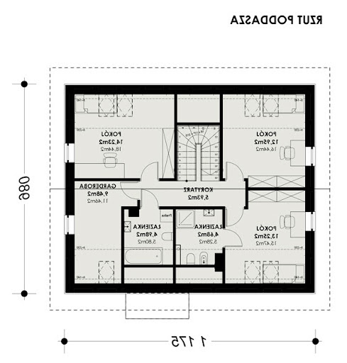 TK 20 - Rzut poddasza