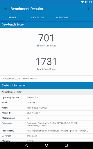 Geekbench 4