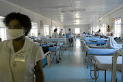 A total of 65 people are in Gauteng hospitals receiving treatment for the coronavirus. File photo.