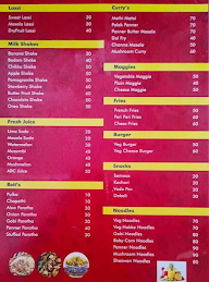 Foodie adda menu 3