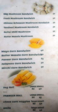 Sri Sai Sandwich Shop menu 1