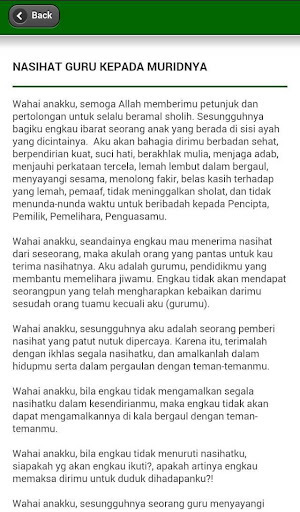 Kitab Akhlaq Anak - Kitab Washoya