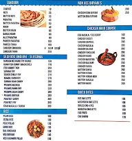 The Goan Cafe menu 3