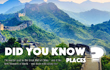 Did You Know? Places HD Wallpaper New Tab small promo image