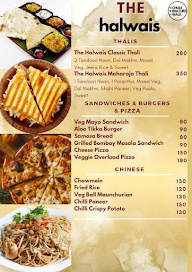 The Halwais menu 2