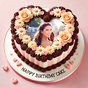 Name Photo On Birthday Cake