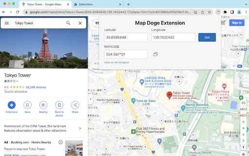 Map Doge Extension