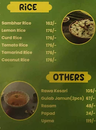 Cafe Chennai menu 1