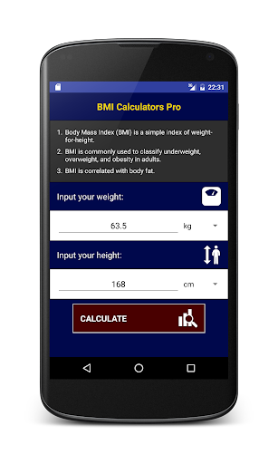 BMI 계산기 프로