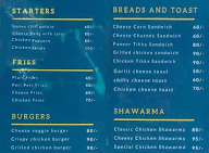 Shawarmasta And The Cheesy Bakes menu 1
