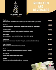 The Royal Mint Cafe & Lounge menu 4