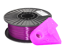 Translucent Violet PRO Series PLA Filament - 2.85mm (1kg)