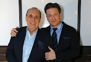 South African chef Shane Smit has worked under both Gennaro Contaldo (left) and Jamie Oliver. He now heads up Jamie's Italian in Melrose Arch, Joburg.