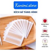 Kích Mí Tàng Hình Chống Nước Tạo Hai Mí Không Lộ Sẵn Keo Nhiều Lựa Chọn 40 Miếng Kanimi