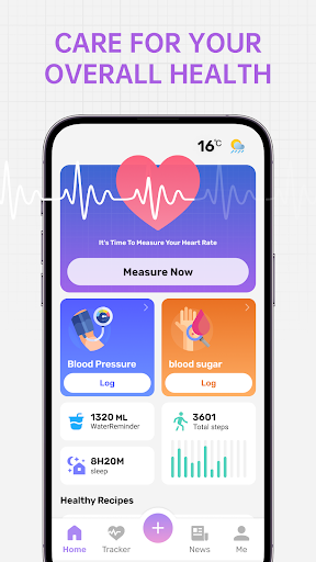 Screenshot PulseCare：Health Tracker